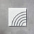 Inverse Old Iron Maze Three Tile Tiles - Handmade
